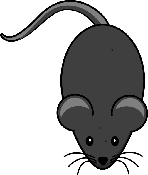 Mouse With Grey Tail Clip Art at Clker.com - vector clip art online ...