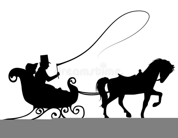 Free Horse And Sleigh Clipart | Free Images at Clker.com - vector clip