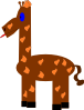 Cartoon Giraffe Clip Art