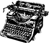 Typewriter Clip Art