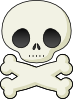 Cute Skull Clip Art