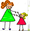 Loving Mother Clipart Image