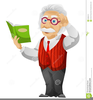 Book Cartoon Character Clipart Image