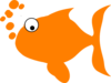 Orange Fish Clip Art