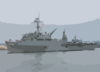 Uss Dubuque (lpd 8) Pulls Into San Diego Harbor Clip Art