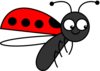 Happy Ladybird Clip Art