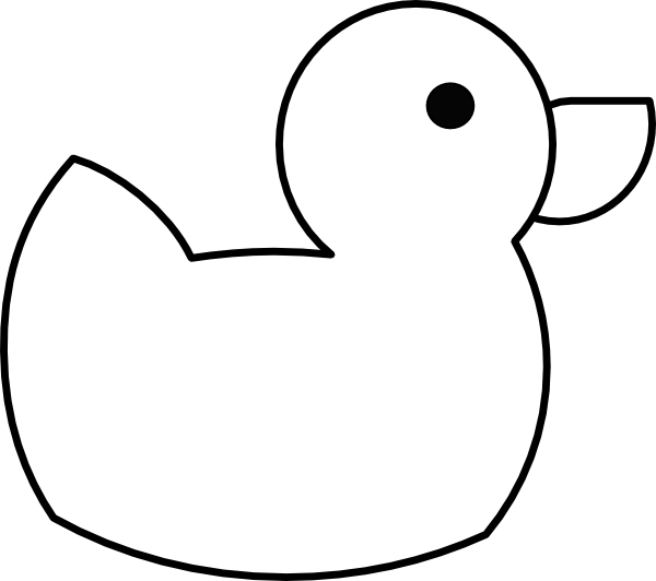 Ducky Clip Art at Clker.com - vector clip art online, royalty free ...