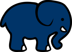 Elephant Clip Art at Clker.com - vector clip art online, royalty free