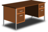 An Office Desk Clip Art