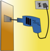 Electric Drill Clip Art