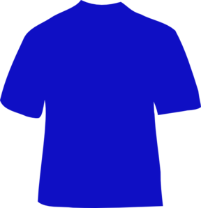 Blue T-shirt Clip Art at Clker.com - vector clip art online, royalty ...