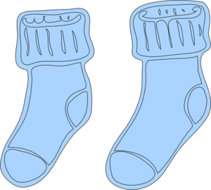 Socks Clip Art at Clker.com - vector clip art online, royalty free ...