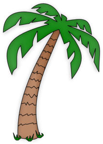 Palm Tree Clip Art at Clker.com - vector clip art online, royalty free ...