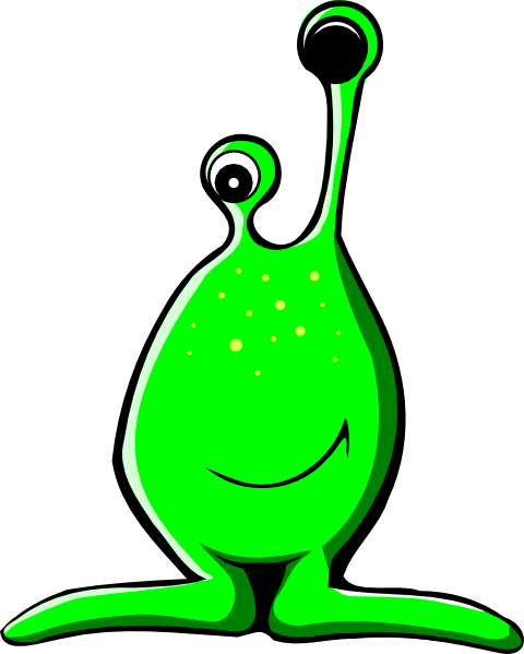 Alien Clip Art at Clker.com - vector clip art online, royalty free ...