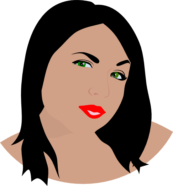 Green Eye Woman Clip Art at Clker.com - vector clip art online, royalty ...