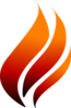 Flame Logo Clip Art