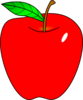 Red Apple Clip Art