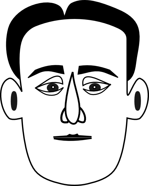 Face Clip Art at Clker.com - vector clip art online, royalty free ...