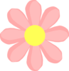Cute Flower Pink Clip Art