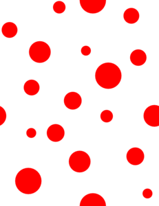 Red Polka Dots Clip Art at Clker.com - vector clip art online, royalty ...