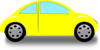 Beetle Yellow2 Clip Art