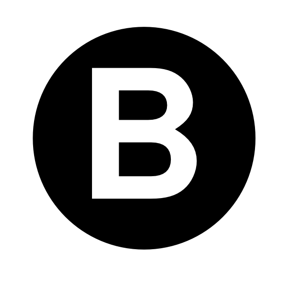 Black Letter B