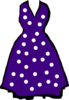 Polka Dot Dress Clip Art