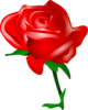 Red Rose Clip Art