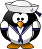 Sailor Penguin Clip Art