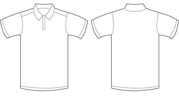 Polo Shirt White Clip Art at Clker.com - vector clip art online ...