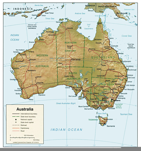 Clipart Maps Australia | Free Images at Clker.com - vector clip art ...