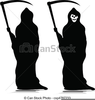 Grim Reaper Clipart Vector Image