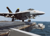 Super Hornet Launches Off The Lincoln Clip Art