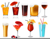Free Clipart Of Alcoholic Drinks Image