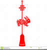 Chinese New Year Rabbit Free Clipart Image