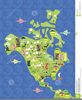 Clipart Maps North America Image