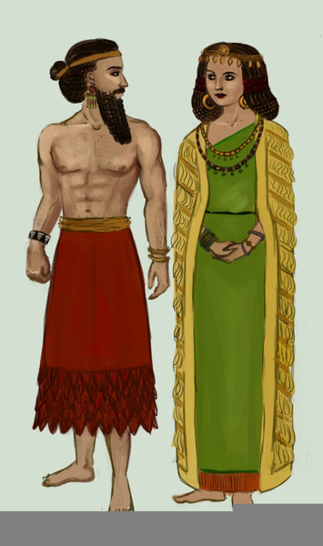 Mesopotamian Male Clothing | Free Images at Clker.com - vector clip art ...