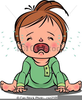 Crying Baby Clipart Free Image
