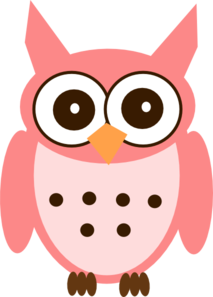 Pink And Brown Owl Clip Art at Clker.com - vector clip art online ...