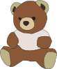 Stuffed Teddy Bear Clip Art