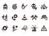 0070 Fire Brigade Icons Image