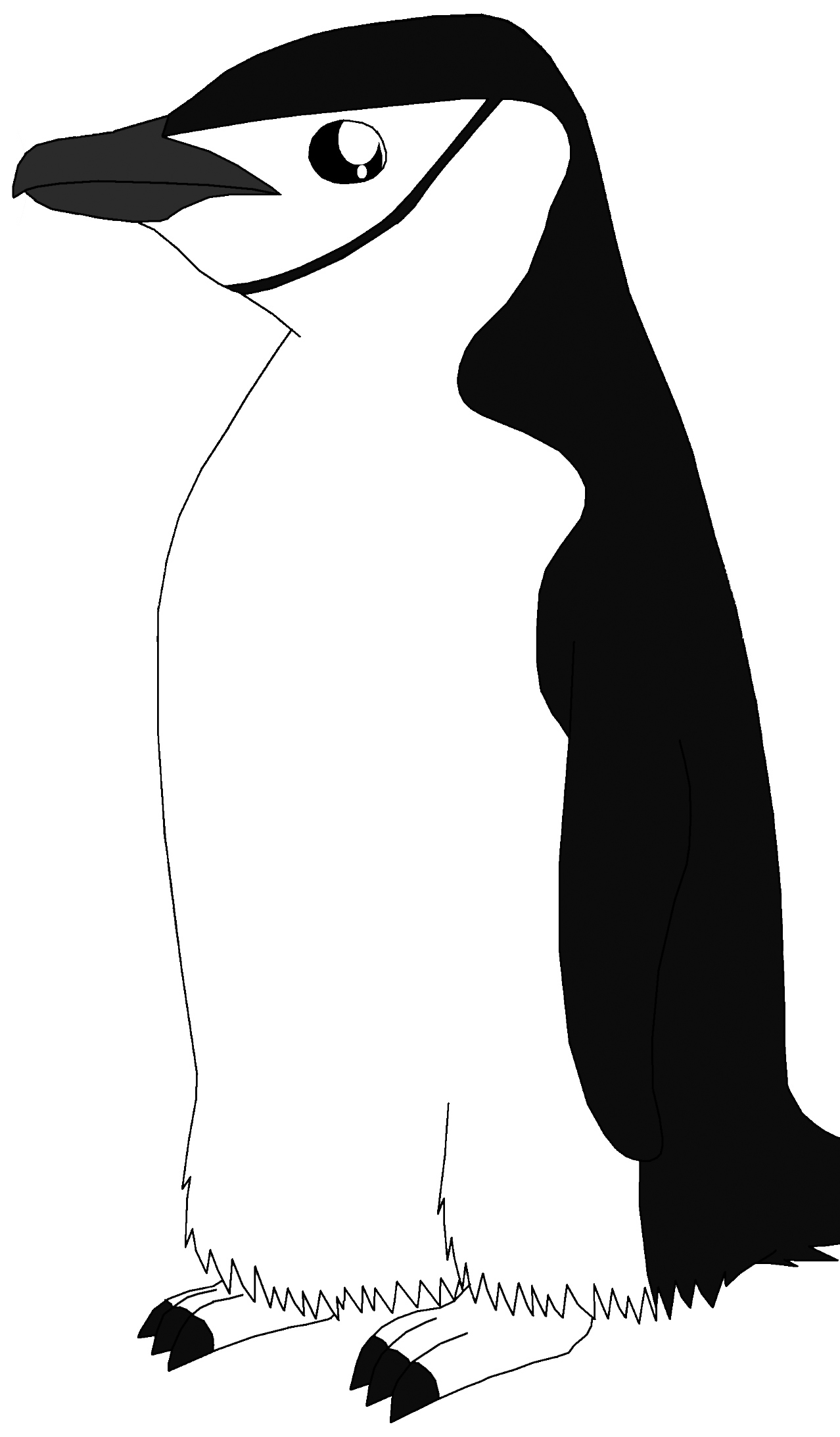 Chinstrap Penguin Clip Art