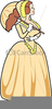 Southern Belle Clipart Image