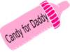 Baby Bottle Pink Clip Art