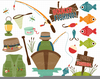 Free Fishing Pole Clipart Image