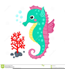 Cute Sea Creature Clipart Image