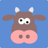 Cartoon Cow Head Clip Art