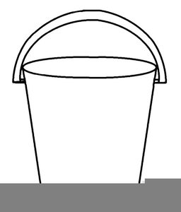 Black And White Bucket Clipart | Free Images at Clker.com - vector clip ...