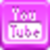 Free Pink Button Youtube Image