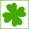 Green Clover Clip Art at Clker.com - vector clip art online, royalty ...